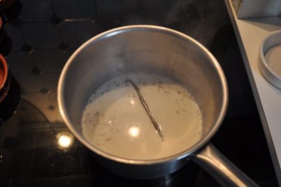 lait vanillé chaud